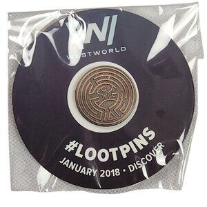 Westworld Loot Crate Exclusive Maze Enamel Pin 2018